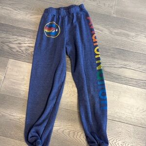 Aviator Nation - kids navy sweatpants size 10